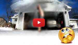 Oh no! Man trying a boiling water trick but accidentally ended up burning himself; see viral video