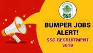 SSC Recruitment 2019: Register yourself for over 70,000 vacancies on various posts; check posts details