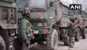 J&K: Shocking! Indian Soldier injured in ongoing encounter between terrorists and security forces in Pulwama