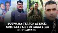 Pulwama Terror Attack: Here’s the complete list of CRPF jawans martyred in the suicide bomb attack