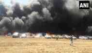 Aero India 2019: Almost 300 cars gutted in fire at parking lot in Aero show