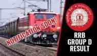 RRB Group D Result 2019: Result notification to release soon; here’s your post result details