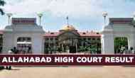 Allahabad High Court Result: Check your written exam results released for various posts; read details