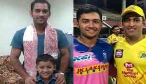 MS Dhoni-Riyan Parag
