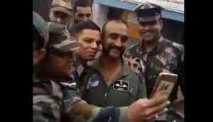 abhinandan selfie video