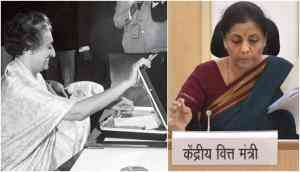 Indira Gandhi Nirmala Sitharaman