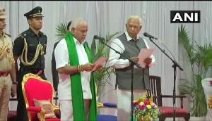 BS Yediyurappa takes oath as chief minister of Karnataka for fourth time