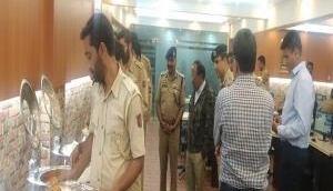 NSA Ajit Doval interacts with security personnel in valley