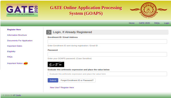 GATE 2020 Application Starts! Check list of documents required for ...