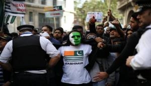 Protest at Indian High Commission in London over Kashmir turns violent