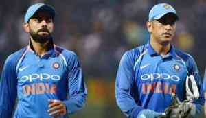 Virat Kohli-MS Dhoni