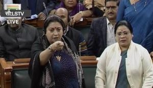 Rahul Gandhi 'rape in India' comment 'disgusting': Smriti Irani