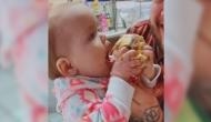 Awwdorable! Toddler eats ice cream for the first time; her reaction will make you laugh