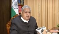 Jagdeep Dhankhar asks Mamata Banerjee to withdraw case against Balvinder Singh