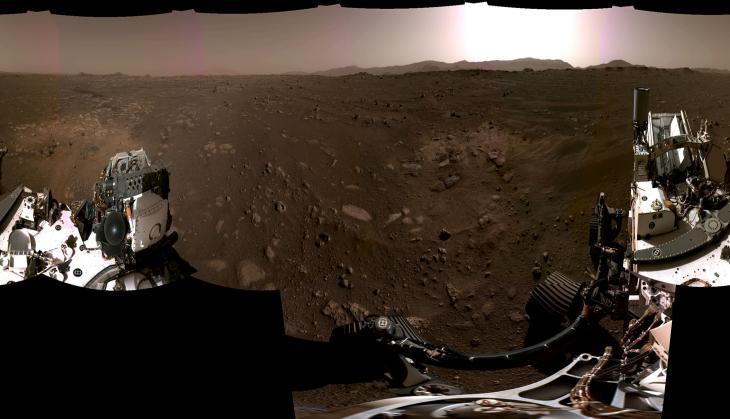 NASA's Mars Perseverance Rover provides front-row seat to landing ...