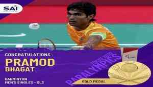 Shuttler Pramod Bhagat
