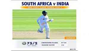 Cheteshwar Pujara in action