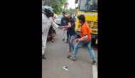 Food delivery boy thrashes girl for abusing boyfriend; video goes viral [Watch] 