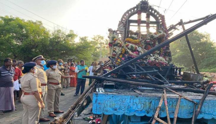 Tamil Nadu: Probe begins in Thanjavur temple chariot festival electrocution  incident, 11 died | Catch News