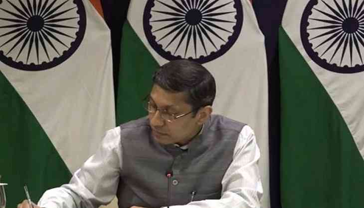 Ministry of External Affairs spokesperson Arindam Bagchi