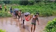Assam: Villagers forced to carry patients on shoulders to reach hospital