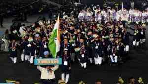 Indian contingent (Photo courtesy: Indian Olympic Association)
