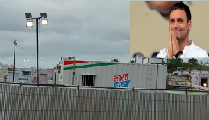 Rahul Gandhi to sleep in container cabin for next 150 days