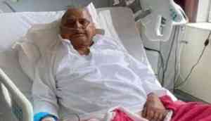 Mulayam Singh is on life saving drugs