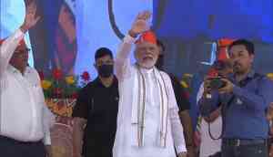 PM Modi is on a Gujarat visit