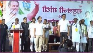 Wrong national anthem row: BJP slams Rahul Gandhi [Watch]