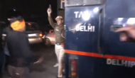 Watch: Men with swords attack police van carrying Shraddha murder accused, two sent to judicial custody