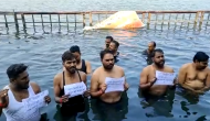 RPSC Paper Leak: BJP workers hold ‘Jal Satyagraha’ in Kota