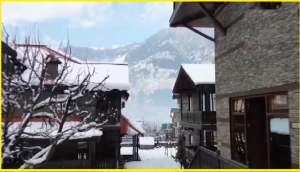 Himachal Pradesh: Tourists flock to Mandi, Shimla after heavy snowfall [DRONE SHOT, PICS INSIDE]