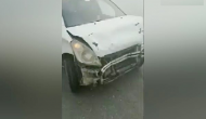 UP: Watch 1 injured as cars pile up due to fog on Delhi-Meerut e-way, 2 killed in separate accident