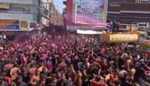 Watch: People celebrate Rang Panchami in Bhopal