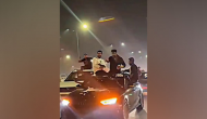 Delhi: One held after viral video shows persons standing on roof of moving car