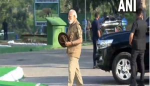 PM Modi arrives at Bandipur Tiger Reserve in Karnataka