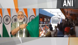 PM Modi flags off Delhi-Jaipur-Ajmer Vande Bharat Express