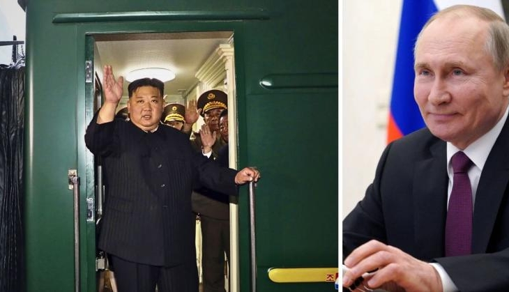 Kim Jong Un arrives in bulletproof train to meet Vladimir Putin in ...