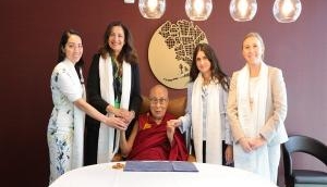 US Under Secy Uzra Zeya meets Dalai Lama in New York