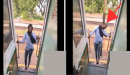 Scary Video: Train Reel Obsession Turns Dangerous as Girl Hits Pole