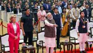 PM Modi calls for global standards for AI and data privacy at IMC 2024