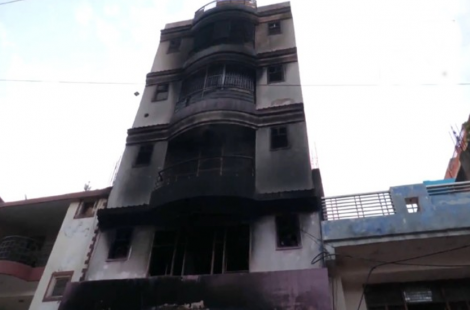 Kanpur fire tragedy: Five of a family die after blaze in six-storey building