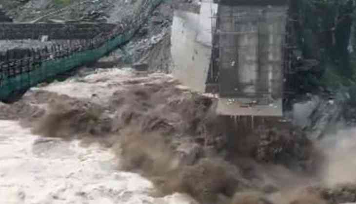 Incessant rains and a cloudburst affected northern Sikkim massively