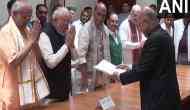 NDA's VP candidate CP Radhakrishnan files nomination papers in presence of PM Modi
