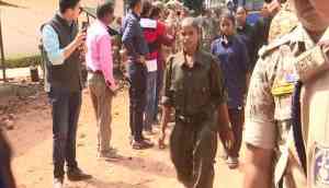 208 Naxalites lay down arms with 153 weapons in Dandakaranya