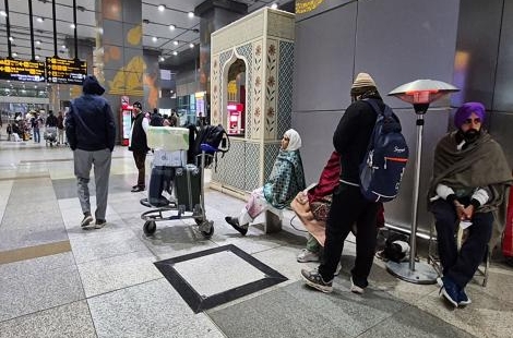 Panic erupts at Delhi Airport T3 after 'human skeleton' found during a security check