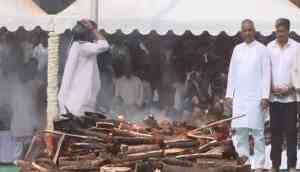 Ajit Pawar laid to rest with state honours in Baramati