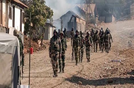 Manipur: Curfew imposed after houses set ablaze in Ukhrul's Litan