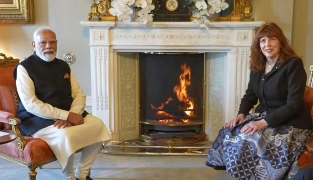 PM Modi holds bilateral meeting with Victoria's Governor Margaret Gardner